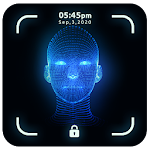 Cover Image of ダウンロード Face Scanner Lock Screen Prank  APK