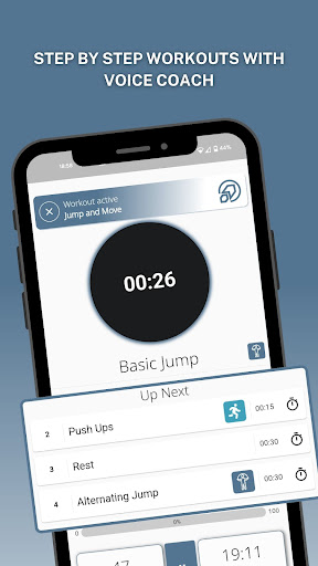 Android application Teq Fitness screenshort