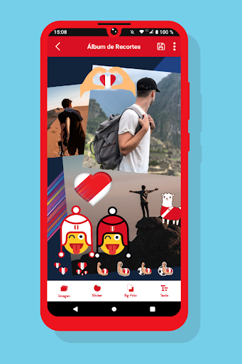 Android application Bandera de Perú screenshort