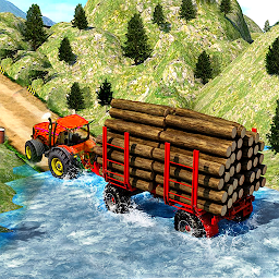Icoonafbeelding voor Tractor trolley Offroad Games