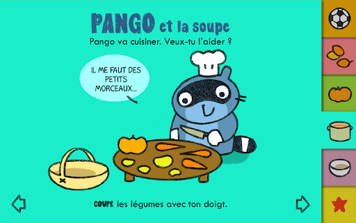 Pango joue au foot Capture d'Écran de l'Application Android 3
