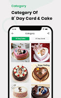screenshot of Name Photo On Birthday Cake