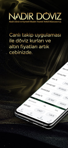 Android application Nadir Döviz screenshort