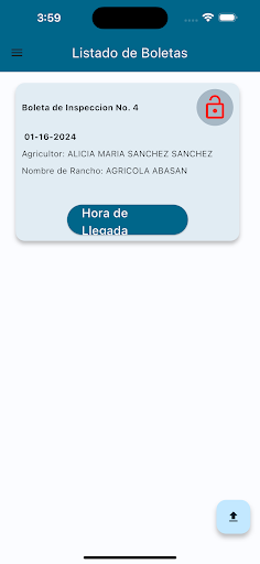 TCI Audit App Screen 3