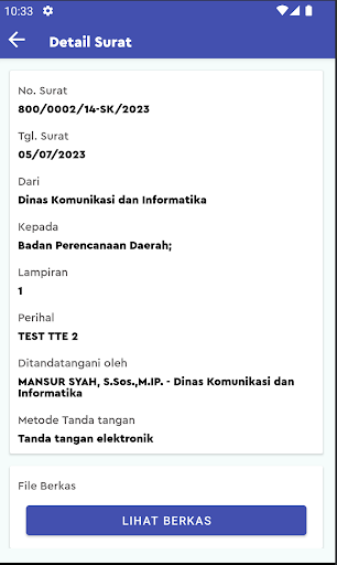 E-Letter Pemda Lampung Timur