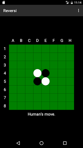 Android application Reversi by hanshq.net screenshort