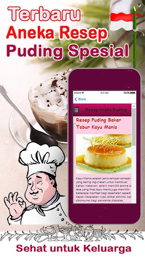 Android application Resep Puding Nusantara screenshort