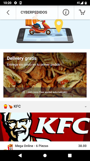 Cyber Pedidos Screen 3