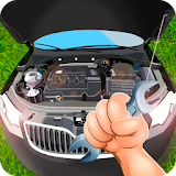 Car repair simulator icon