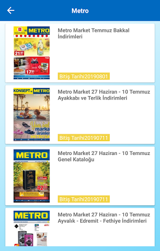 A101 Bim Şok Aktüel Ürünler Screen 2