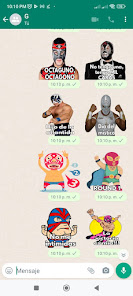 Captura 6 Stickers de la lucha libre android