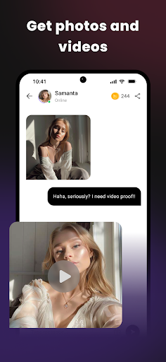 Pheon: AI Girlfriend Chat Bot Screenshot
