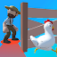 Chicken And Farmer