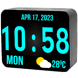 Huge Digital Clock च्या आयकनची इमेज
