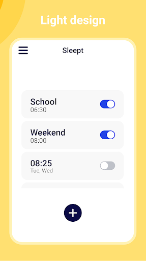 Wekker met muziek: Sleept
