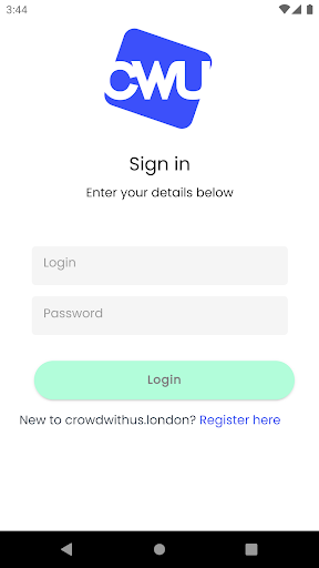 Android application CWU - your loans in one place screenshort