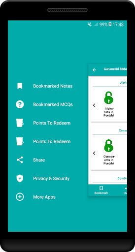Android application Gurumukhi ( ਗੁਰਮੁਖੀ ) sikhe screenshort