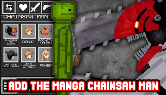 Mod Chainsaw Man for Melon