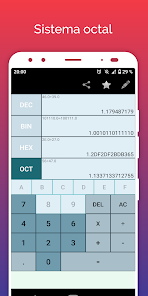 Captura de Pantalla 22 Conversor Binario Decimal Hexa android
