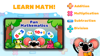 Math games for kids: Fun facts - Screenshot 1