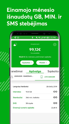 Mano BITĖ Screen 3