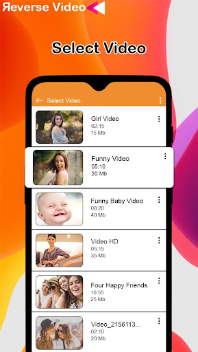 Reverse : Magic Video Editor Screen 2