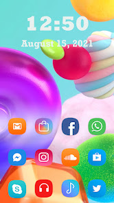 Captura de Pantalla 8 Samsung Galaxy A53 Launcher android