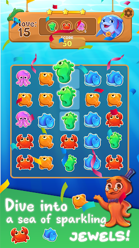 Ocean Jewels Match and Splash