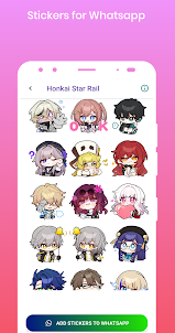 Honkai Star Rail Stickers 2023