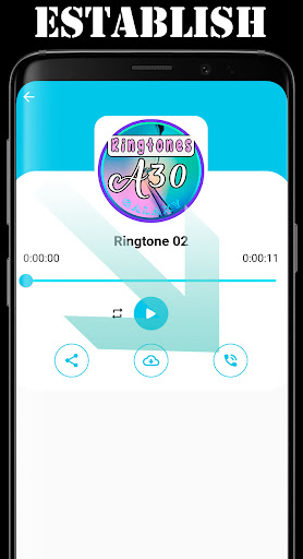 Android application Galaxy A30 Ringtone screenshort