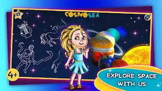 Game screenshot CosmoSea – kids learning games mod apk