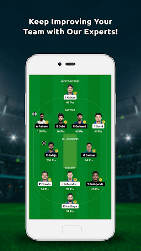 Android application Fantasy Team 11 Prediction Pro screenshort