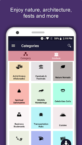 Android application Philadelphia Travel & Explore, screenshort