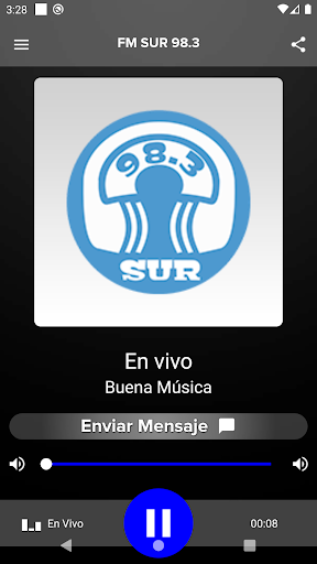 Android application Fm sur 98.3 san julian screenshort