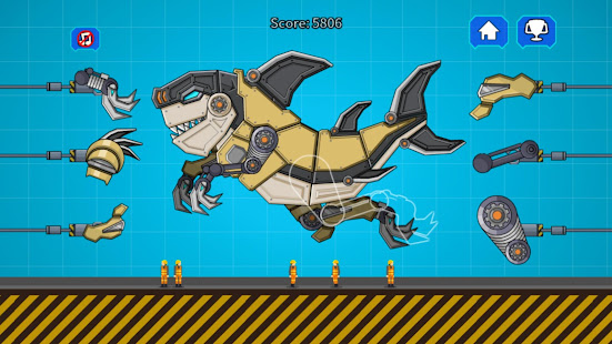 Robot Shark Attack MOD APK (Premium/Unlocked) screenshots 1