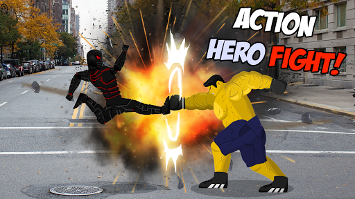 Hero Street Fight Smash Ninja
