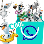 Cover Image of डाउनलोड Olaf Stickers For WhAtsAPP -An  APK