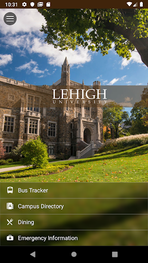 Android application Lehigh University screenshort