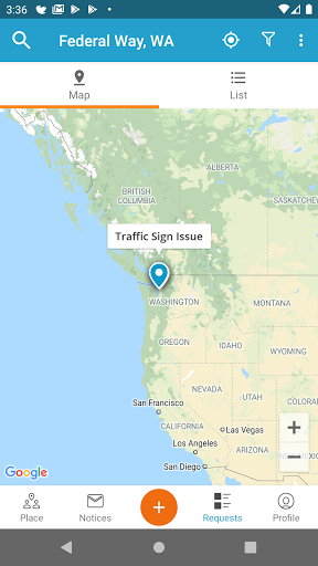 Screenshot of Eyes on Federal Way