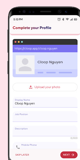 Cloop Screen 2