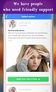 Captura 3 True friend chat. Friendship. android
