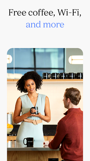 Screenshot of WeWork: Flexible Workspace