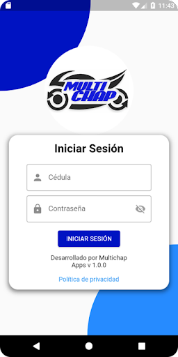 Android application Multichap Moviles screenshort