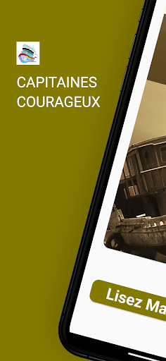 Android application Capitaines Courageux - Livre screenshort