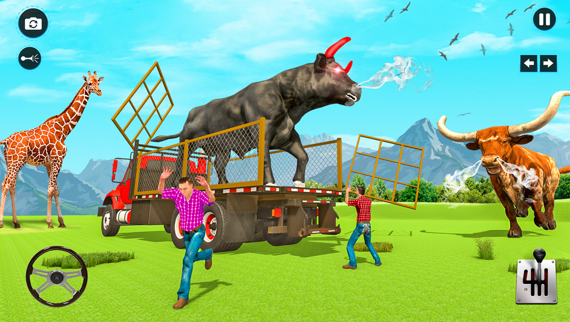 Android application Truck Games: Animal Transport screenshort