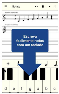 Visualização do aplicativo