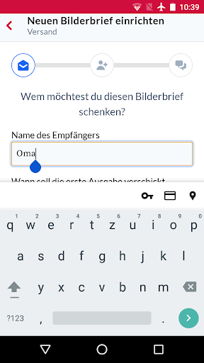 Bilderbrief - Schenkt Freude! Screen 2