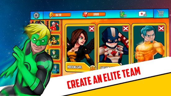 Superheroes Fighting League Screenshot