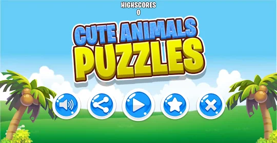 Cute Animal Puzzles