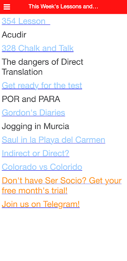 LightSpeed Spanish Screen 2